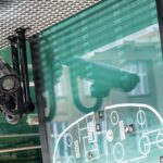 Övervakningskamera utanför ingång